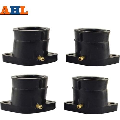 4pcs Motorcycle Parts Carburetor Intake Manifold For Yamaha XJR400 1993-1999 XJR 400 4HM-13586-00 4HM-13596-00