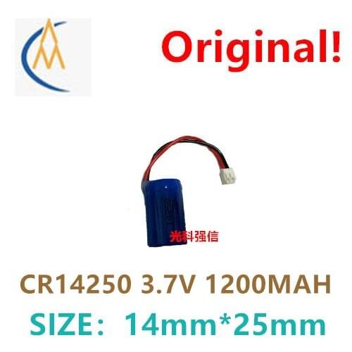 New KX CR14250 rechargeable lithium battery 3.6 V / 3.7 V 1/2 aa 1200 mah 2.0 circuit board memory to store information