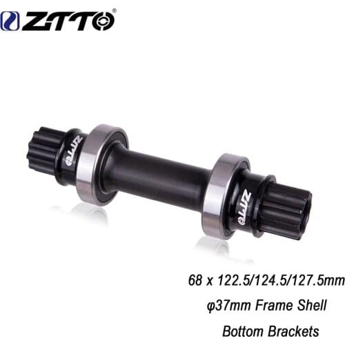 BMX Bottom Bracket Press-in Integrated 10 Plum ISIS Spline Shaft For Mod Bike Stock Bikes Climbing City Bike Small Wheel Bicycle
