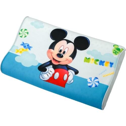 Disney Children Latex Pillow Baby Multifunction Pillow Four Season Universal 3 To 6 Years Old Baby Kindergarten Pupil Dedicated