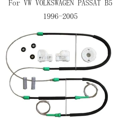 For Volkswagen PASSAT B5 1996-2005 Power Electric Auto Window Regulator Window Lifter Repair Kit For VW PASSAT Front Right