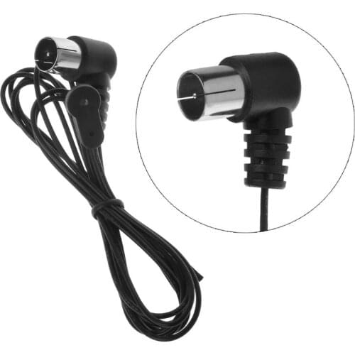 FM Radio Antenna F Adapter 75ohm Unbal Male Connector HiFi Indoor Stereo for Yamaha JVC Sony Sherwood Pioneer Oenon