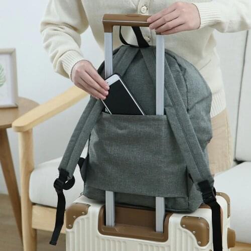 Leisure canvas travel backpack/luggage storage bag handbag waterproof student school bag luggage clothing bag luggage