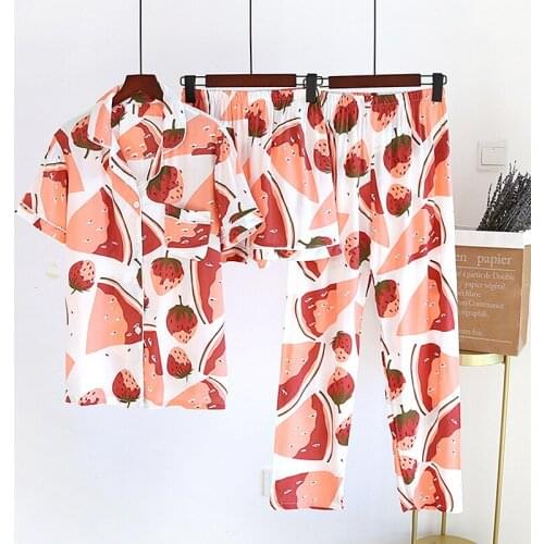 Maternity Women Clothes 2021 Summer Breastfeeding Pajamas For Pregnancy Women Cotton Short Sleeve Top+Short 3pcs Outerfit