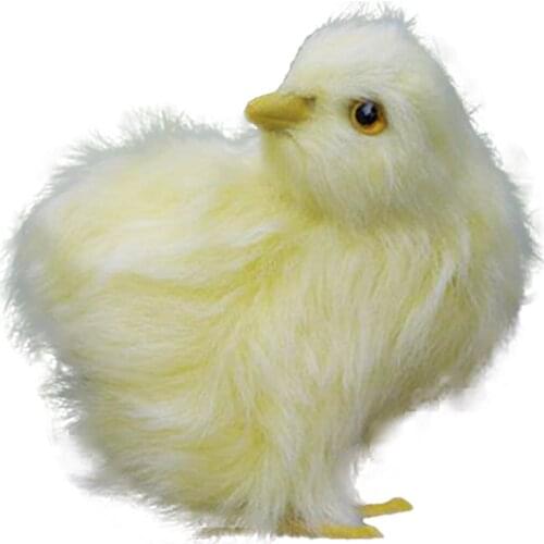 Plush Toy Animal Doll Chick Fowl Simulation Ornaments Chicken Chicks Children Decoration Hand-crafted For Easter Gift Chickens