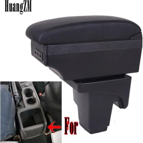 For Ford Focus 3 Armrest box 2013 2014 FORD FOCUS3 Car accessories Interior storage box Original armrest chargeable usb