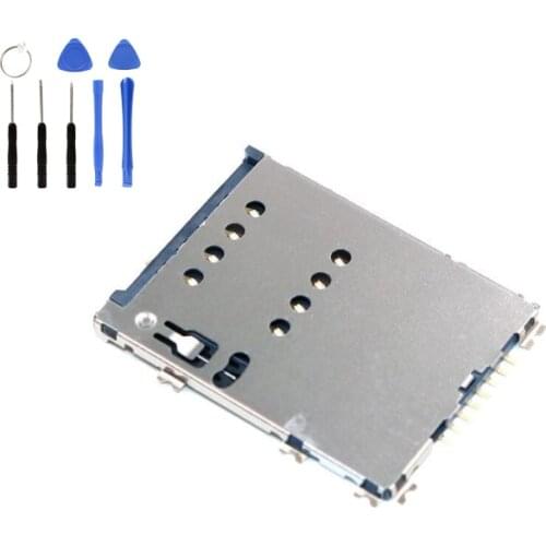 SIM Card Connector sim Socket Holder SIM Card Slot Socket Repair Kit Gift FOR Htc DESİRE 510