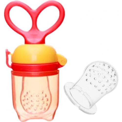 Feeding Pacifier Ergonomic Handle Teeth Care Multifunctional Kids Fruit Feeding Pacifier for Toddler