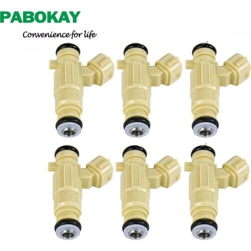 6 pieces x Fuel Injector 4pcs Fits 02-10 Hyundai Elantra Sportage OEM 35310-23600 3531023600