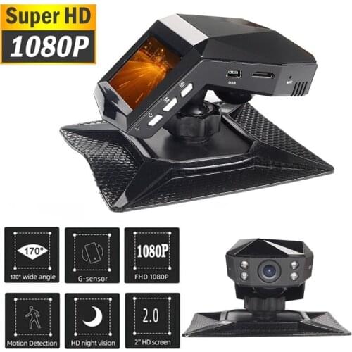 1080P Car DVR Dash Cam 4K Dash Camera Video Recorder 2" Dashcam HD Cycle Recording Night Vision Car Recorders Video Registrator