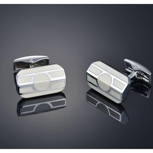 Jewelry Shirt Cufflink for Mens Luxry Designer Brand Black Red Cuff Link French Button High Quality Luxury Wedding Male Guests