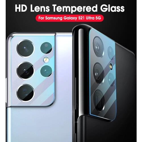 Protective Lens Glass Film For Samsung Galaxy S21 FE S21 Ultra Plus Camera Lens Tempered Glass For Samsung S21 FE