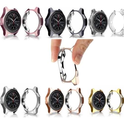 Protective Soft TPU Case Cover Frontier galaxy watch 46mm 42mm Cover Shell Protective Bumper Shell for Samsung Gear S3