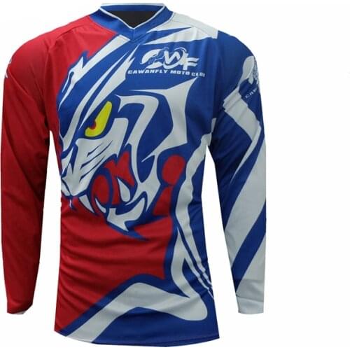 2019 CAWANFLY Motocross jersey maillot ciclismo hombre dh downhill jersey off road Mountain long sleeve mtb jersey