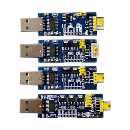 FTDI FT232RL USB to TTL 5V 3.3V 2.5V 1.8V Serial Port Module Adapter Supporting Windows/Mac/Linux 32/64 Bit