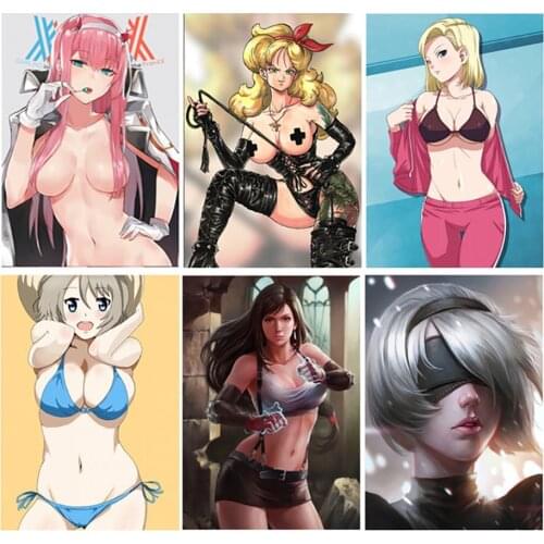 5D DIY Diamond Painting Sailor Moon Sexy Girl Anime Diamond Embroidery Cross stitch kits Diamond Mosaic Home Decor Mystery Box