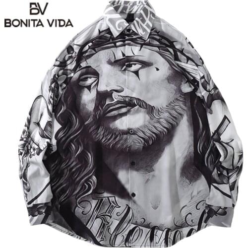 BONITA VIDA Men's Long Shirts