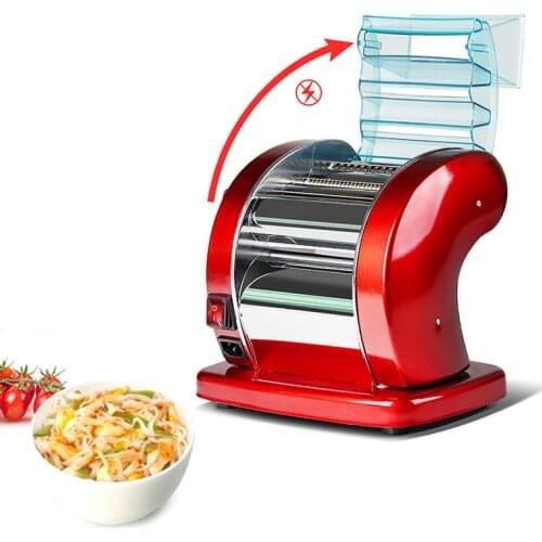 Electric Pasta Maker Dough Roller Machine Noodles Cutter for Spaghetti, Fettuccini, Lasagna