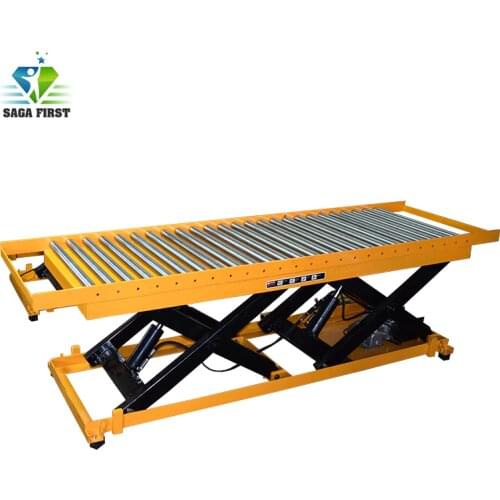Europe Standard High Quality 1000lb to 5000lb Roller Scissor Lift