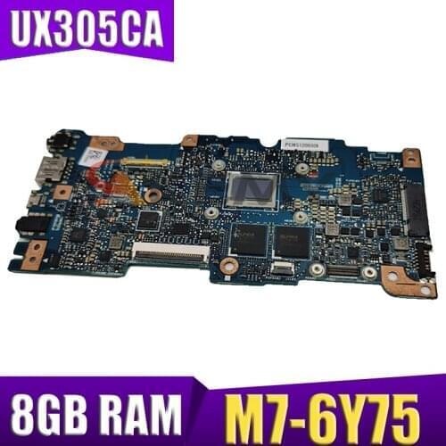 UX305CA Motherboard For Asus UX305CA UX305C U305C Mainboard 100% test OK W/ M3-6Y30-CPU 8GB-RAM