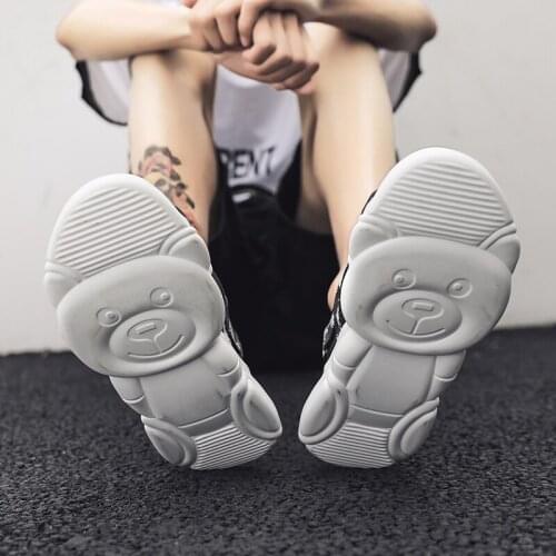 Hombre masculino sports autumn breathable respirant leisure mens sandals playa man slip style genuine flip sneakers rubber flat