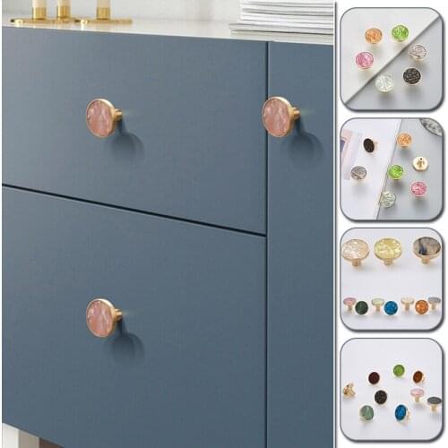 1PC Single Hole Wall Hanging Hook Shell Resin with Screws Cupboard Drawer Pulls Door Knob Home Decoration