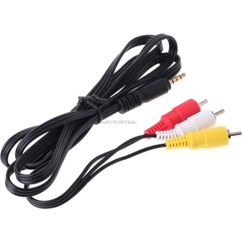 New AV A/V Audio Video TV Cable Cord Lead For Canon DV Mini HD Camcorder STV-250/N