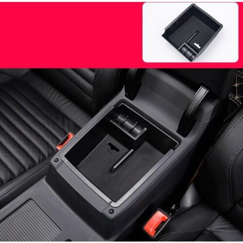 Lsrtw2017 abs car armrest storage plate for volkswagen arteon 2017 2018 2019