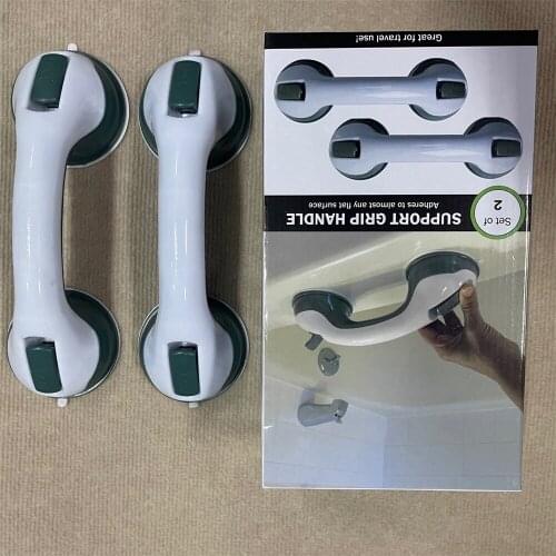 Bathroom Suction Cup Handle Grab Bar Anti Slip For Elderly Safety Bath Shower Tub Grab Handle Rail Grip Household Accessories