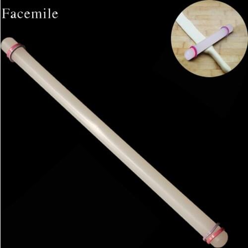 50CM Non-Stick Sugarcraft Fondant Rolling Pin Baking Rough Clay Pizza Pasta Roller Cake Accessories 54087 Gift