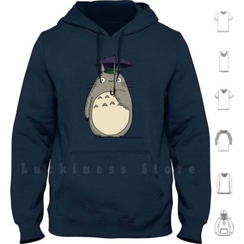 My Neighbor Totoro hoodies Totoro Miyazaki Animation Toon 2d Childhood Imagination Japanese