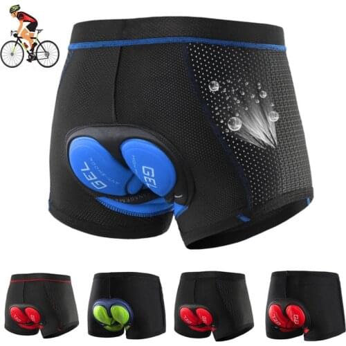 Upgrade Breathable Cycling Shorts Cycling Underwear 5D Gel Pad Shockproof Bicycle Underpant MTB Road Bike Underwear Man Shorts