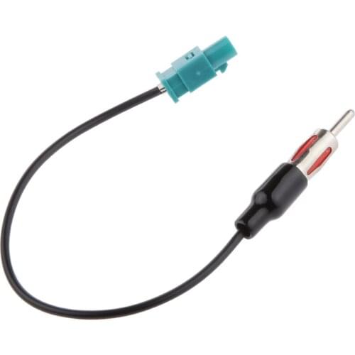 9" Universal Car Radio Amplified Antenna Adapter Extension Cable Lead Male Plug