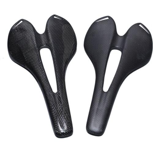 Bike saddle carbon UD 3K for MTB ROAD bike 115g 275*145mm