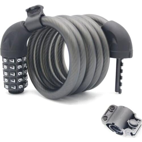 Bicycle Lock Bicycle Lock Cable Five-Digit Code Lock Combination Bicycle Cable Lock