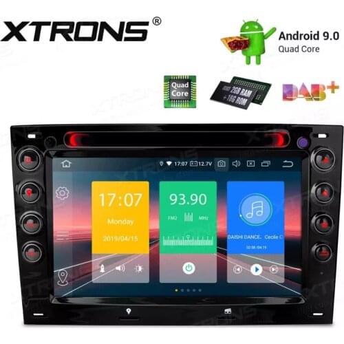 XTRONS Android 9.0 Car Stereo DVD Multimedia Player for Renault Megane II 2 2002 2003 2004 2005 2006 Radio GPS OBD WIFI TPMS