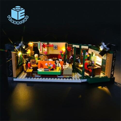 MTELE LED Light Kit for 21319 Ideas Series Central Perk (NOT Include The Model)