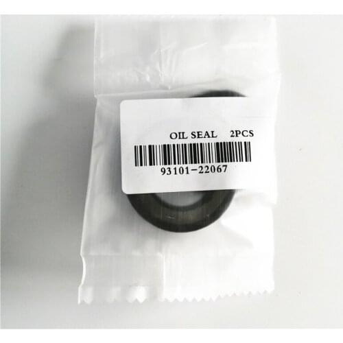 2 pcs Oil Seal 93101-22067 For Yamaha Outboard Parts Parsun Hidea Powertec Seapro 25hp 30hp 93101-22M00 Size 22*36*6mm