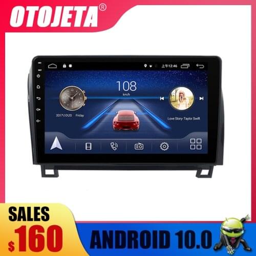 64GB Android 10.0 Car Multimedia Player GPS For Toyota Tundra 2007 Sequoia Recorder Autoradio Audio Navigation Stereo Head Unit