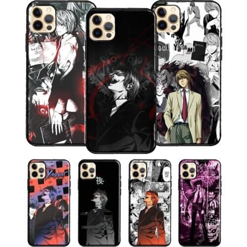 Light yagami DEATH NOTE Case For Apple iPhone 11 12 Pro Max mini 6S 7 8 Plus XR X XS MAX SE 2020 Back Cover Coque