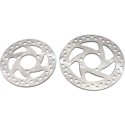 49CC Brake Disc Plate Gas Mini Dirt Bike Rear Disc Brake Caliper Kit 120mm/140mm and Friction Plate Rotors Electric Scooter ATV