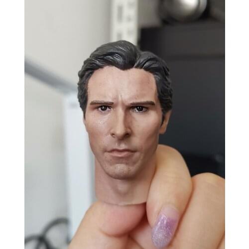 1/6 Scale Christian Bale Smaller version Head Sculpt Model For 12'' Action Figure Model Dolls No.397