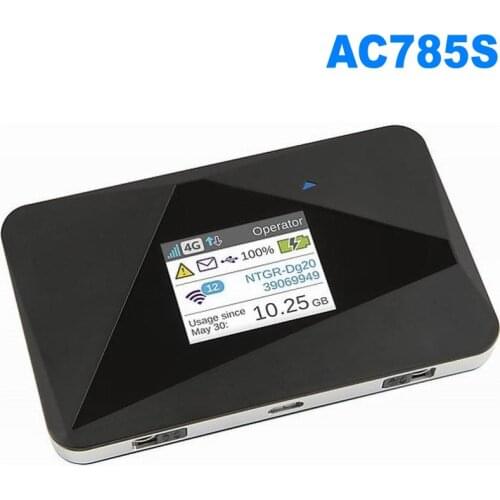 Netgear AirCard 785S (AC785S)LTE Mobile Hotspot plus 2pcs antenna