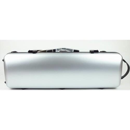 Newest violin case 3/4-4/4 carbon fiber with music sheet bag waterproof violin hard case with coded lock VFGX-04