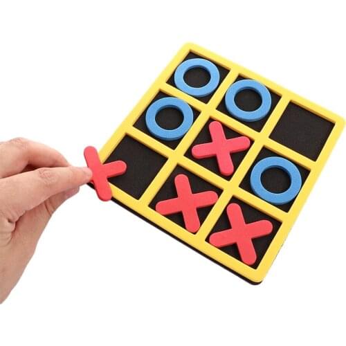 Practical Leisure Parent-Child Interaction Game Board OX Chess Developing Intelligent Puzzle Game Educational Toys