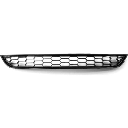 Honeycomb Black Upper Grille Replacement for Ford Fiesta Zetec-S 2013-2017 Front Bumper Centre Grille