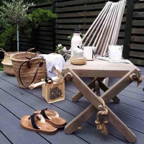 Solid Wood Folding Table Outdoor Hotel Tables Chairs Fishing stool Beach stool