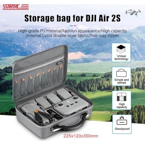 STARTRC Mavic Air 2S Carring Case Hand Bag For DJI Mavic Air 2S Storage Bag Portable Travel Bag Mavic Air 2S Drone Accessories