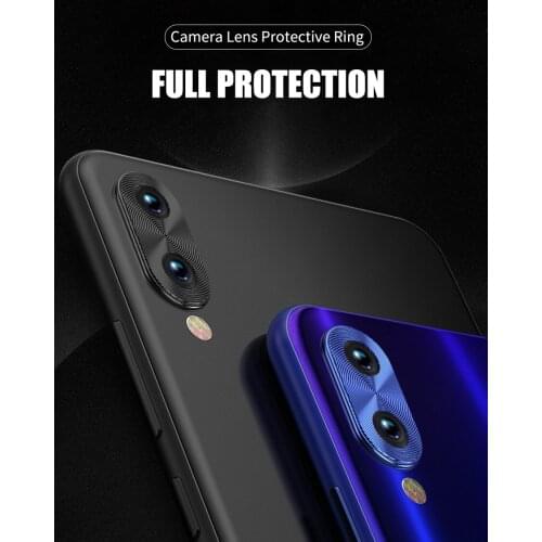 10PCS Back Camera Lens Protective Ring For Xiaomi Mi 9T 8 9 SE A2 A3 CC9 Mix 3 Redmi Note 8 7 K20 Pro Camera Lens Protector