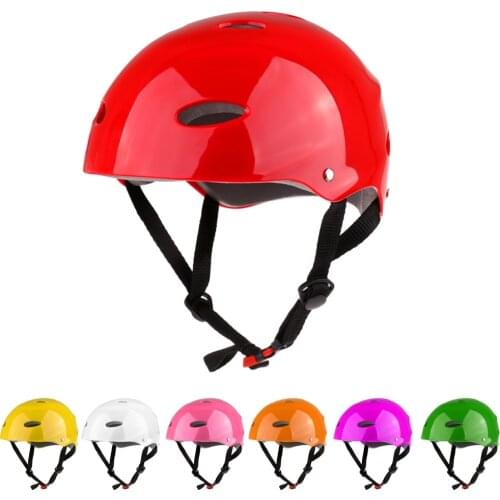 Water Sports Safety Helmet - Ultralight Adjustable CE Certified for Outdoor Boat Climbing Drifting Surfing Rafting Sailing S/M/L